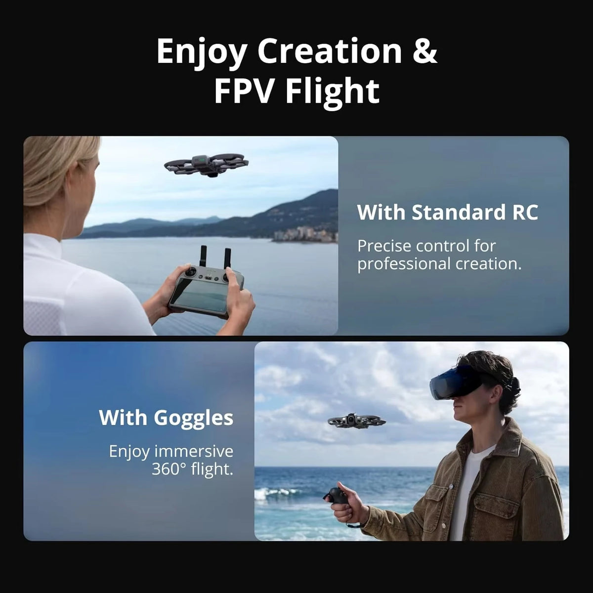 DJI Avata 360 Camera Drone With 8K Video Recording