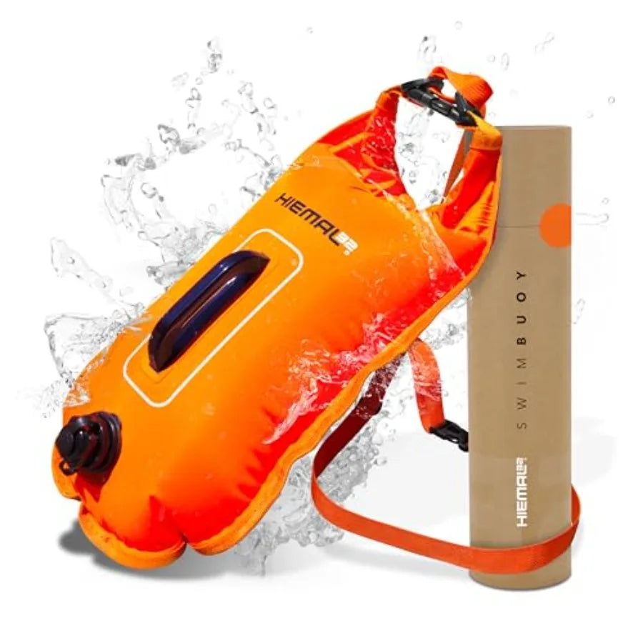 Open Water Swim Buoy With Waterproof Dry Bag