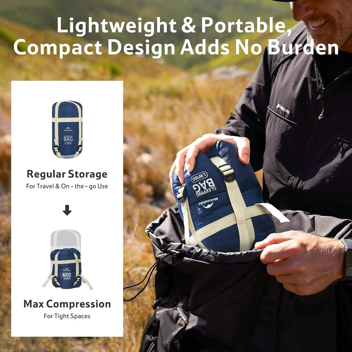 Naturehike Lightweight Compact Camping Sleeping Bag