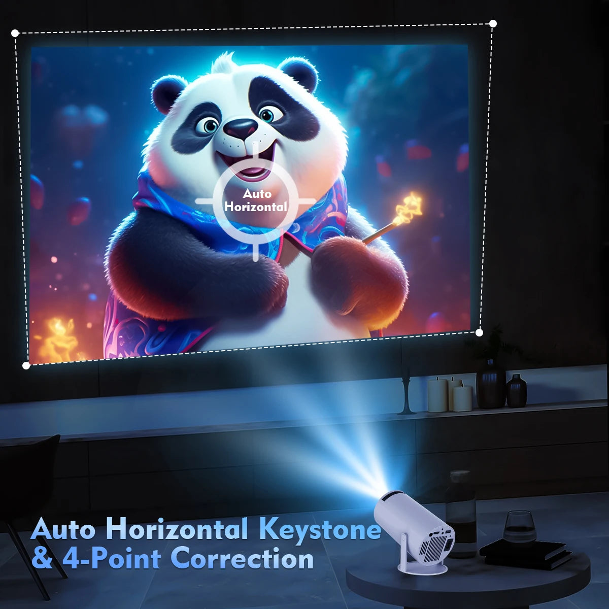 Magcubic HY300 Pro Android 8K Support Portable Projector
