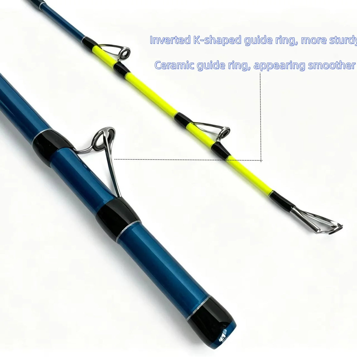 AIXIYIYI Slow Jigging Saltwater Offshore Boat Fishing Rod