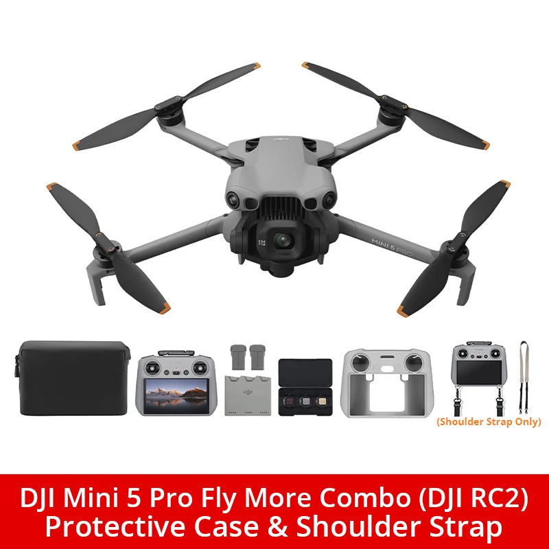 DJI Mini 5 Pro Camera Drone With 4K Video Tracking