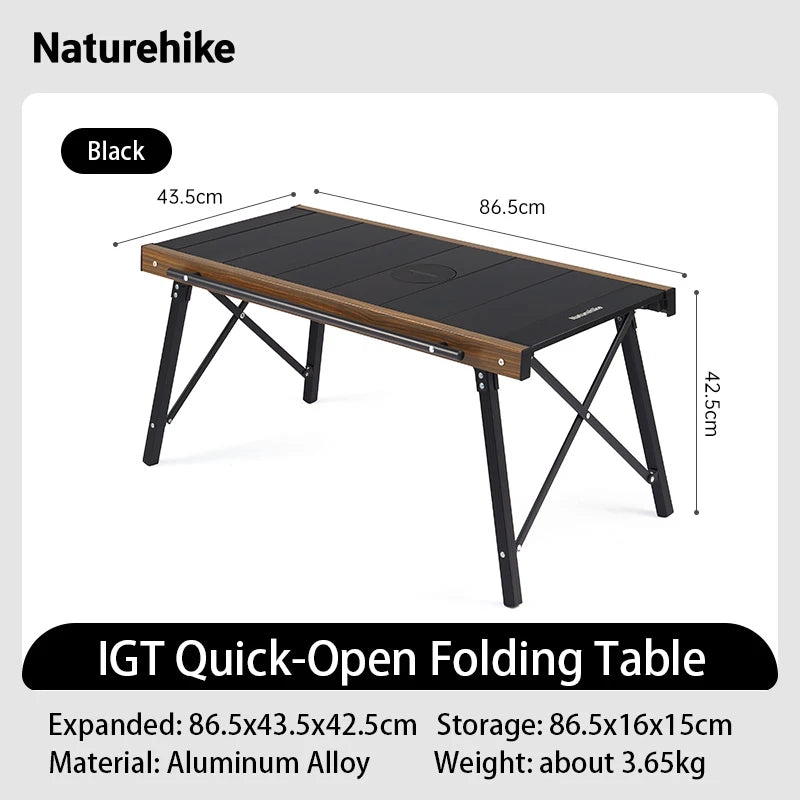 Naturehike Aluminum Alloy IGT Camping Grill Table