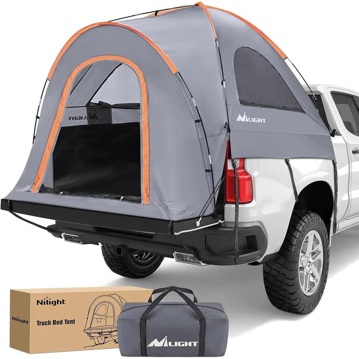 Waterproof Double Layer Pickup Truck Bed Camping Tent