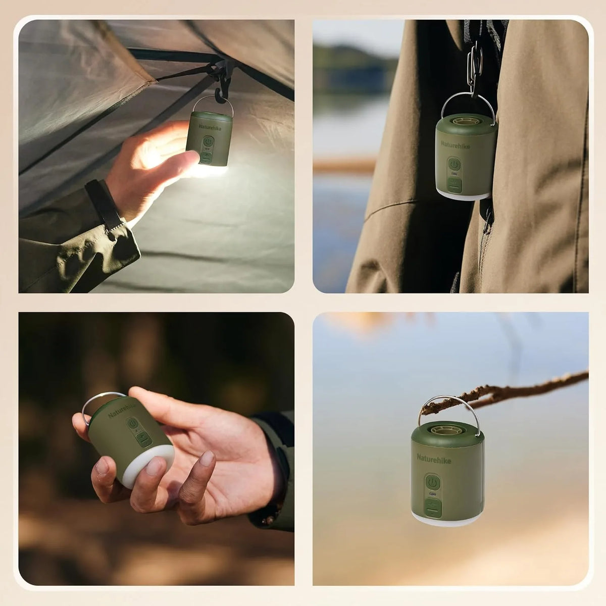 Naturehike Portable Electric Air Pump for Camping and Inflatable Mats
