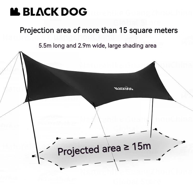 Naturehike Waterproof Ultralight Camping Sun Shelter Canopy