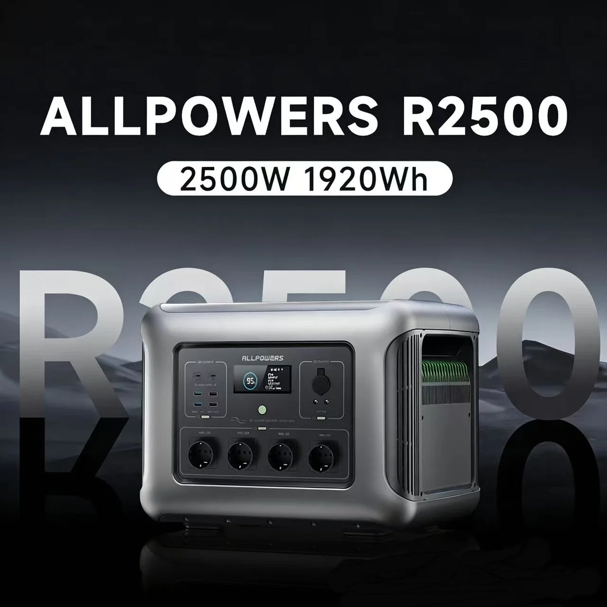 ALLPOWERS Portable LiFePO4 Power Station for Home and RV