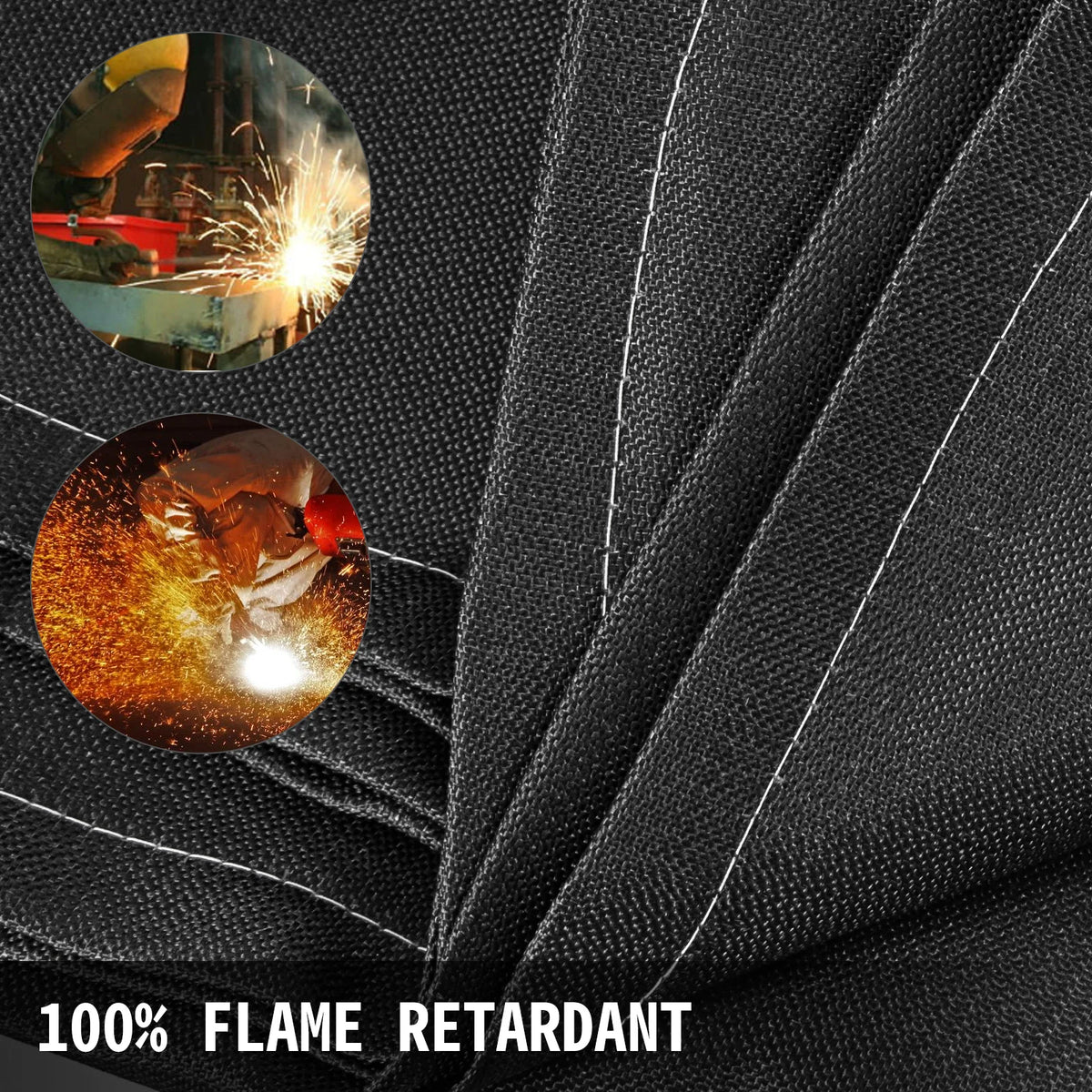 SucceBuy Welding Fire Safety Fiberglass Blanket