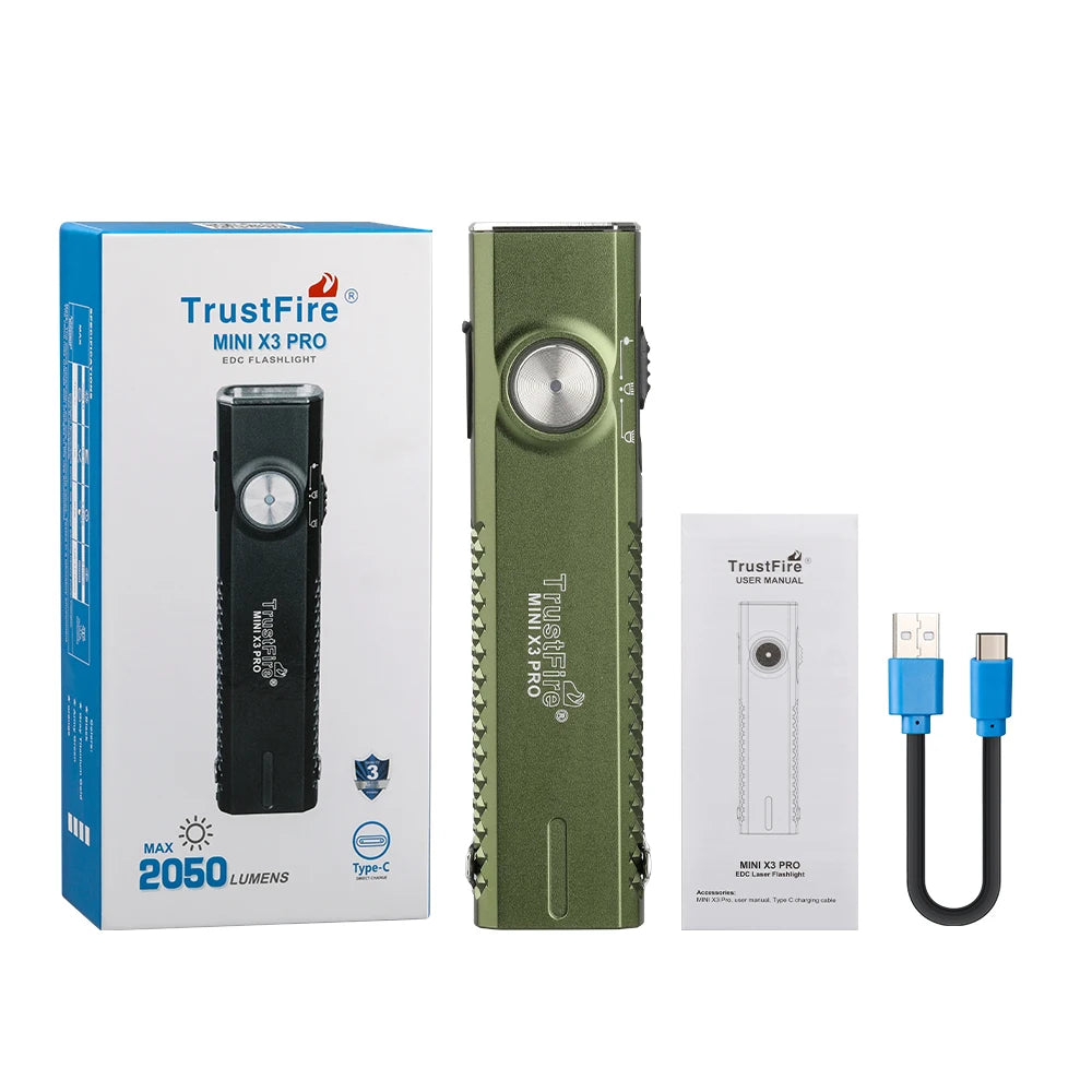 TrustFire Minix3 Pro 6-In-1 Rechargeable LED Flashlight