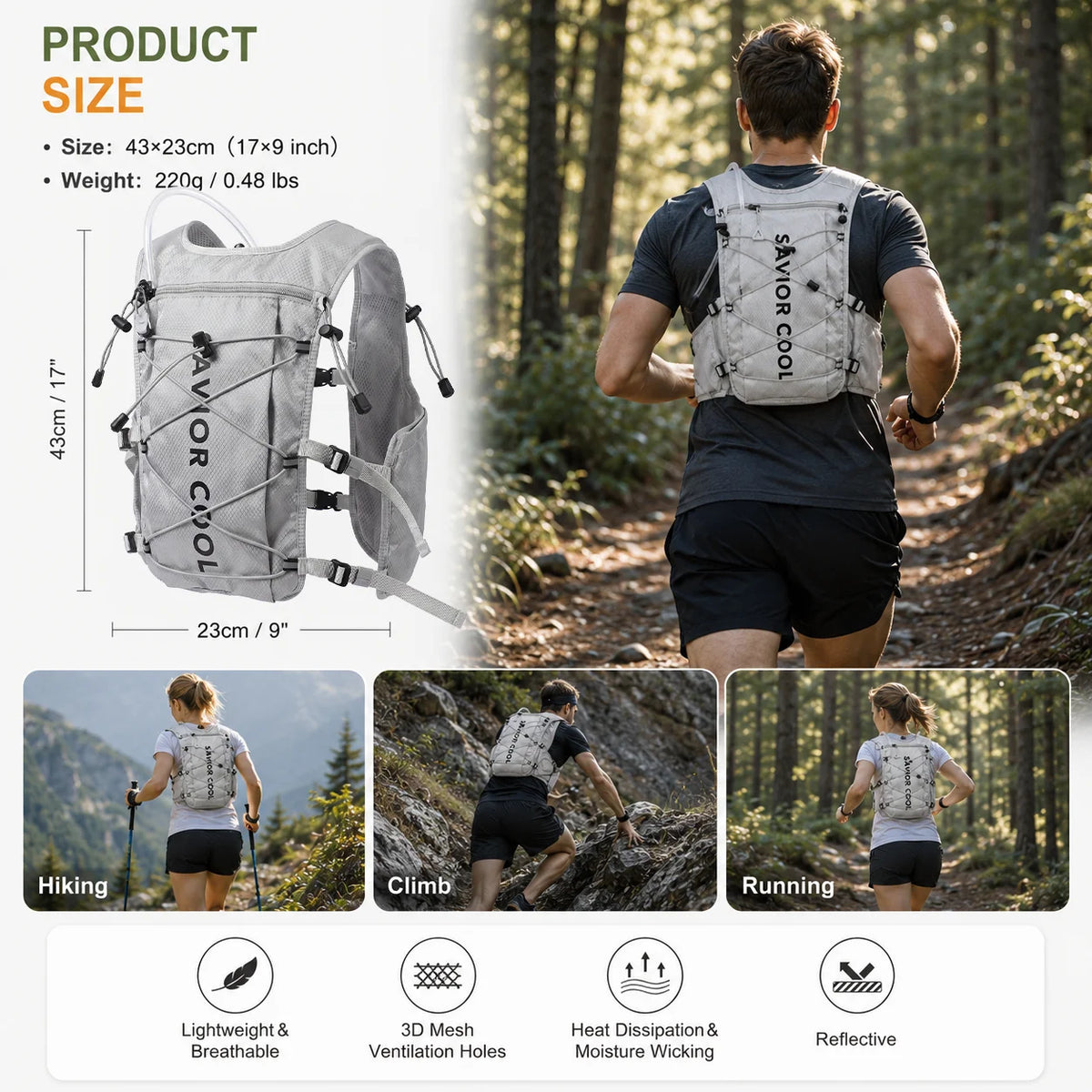 Savior Tactical Cooling Vest With Refrigeration Technology