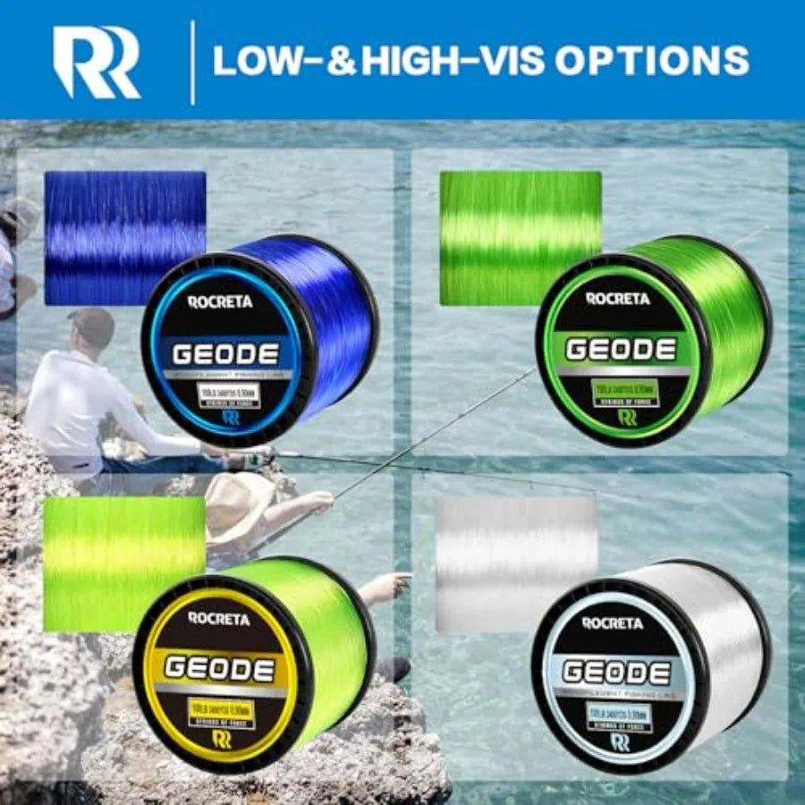 Geode Monofilament Fishing Line For Freshwater And Saltwater