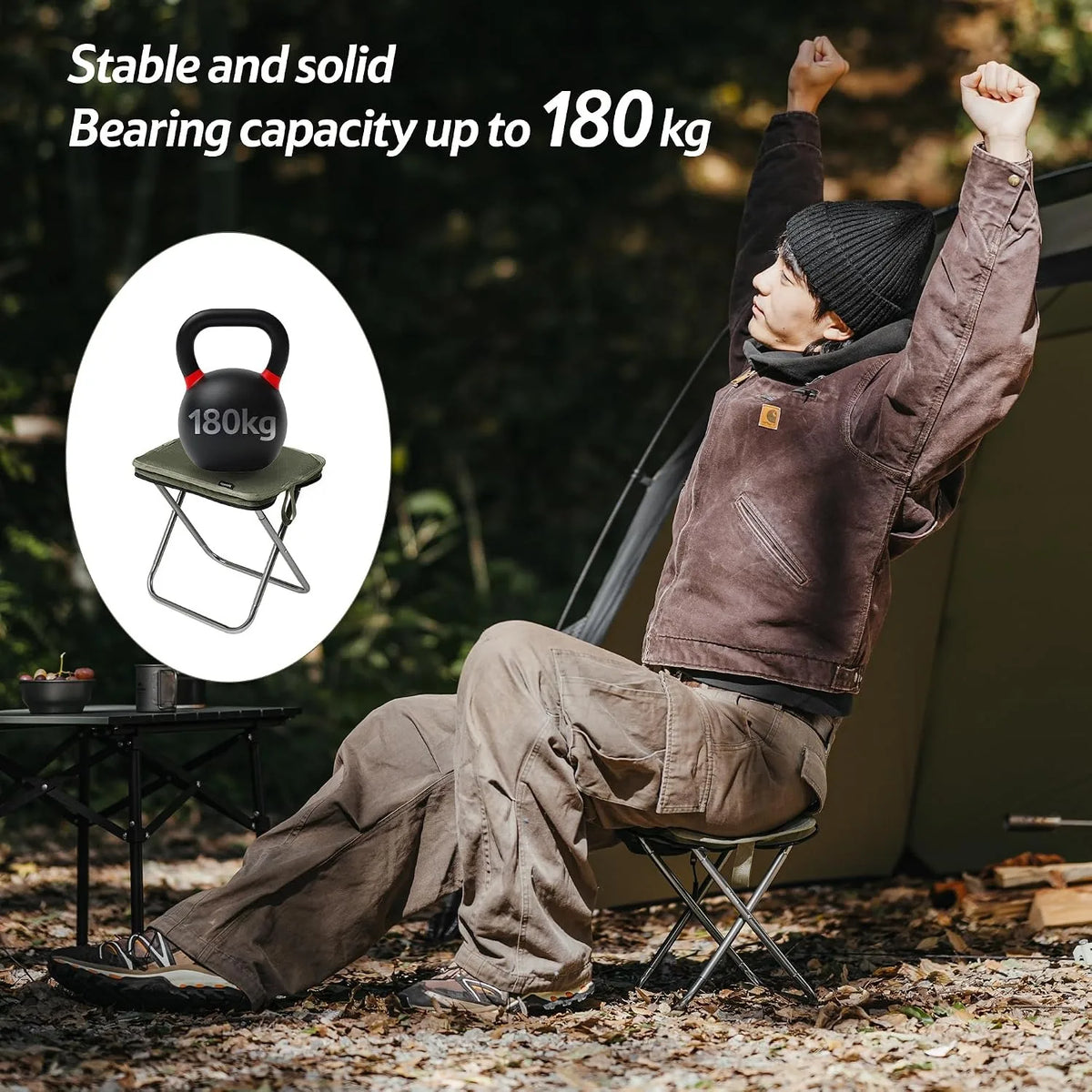 Naturehike Foldable Portable Aluminum Seat Stool