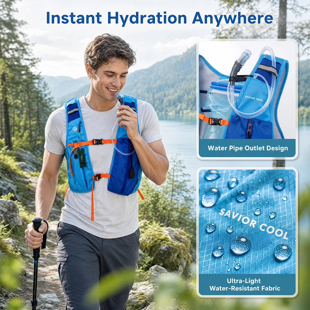 Savior Tactical Cooling Vest With Refrigeration Technology