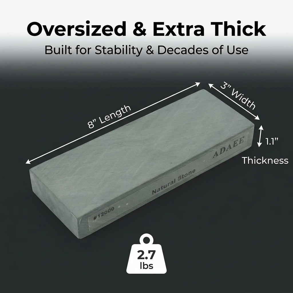 ADAEE 12000 Grit Natural Whetstone Sharpening Stone