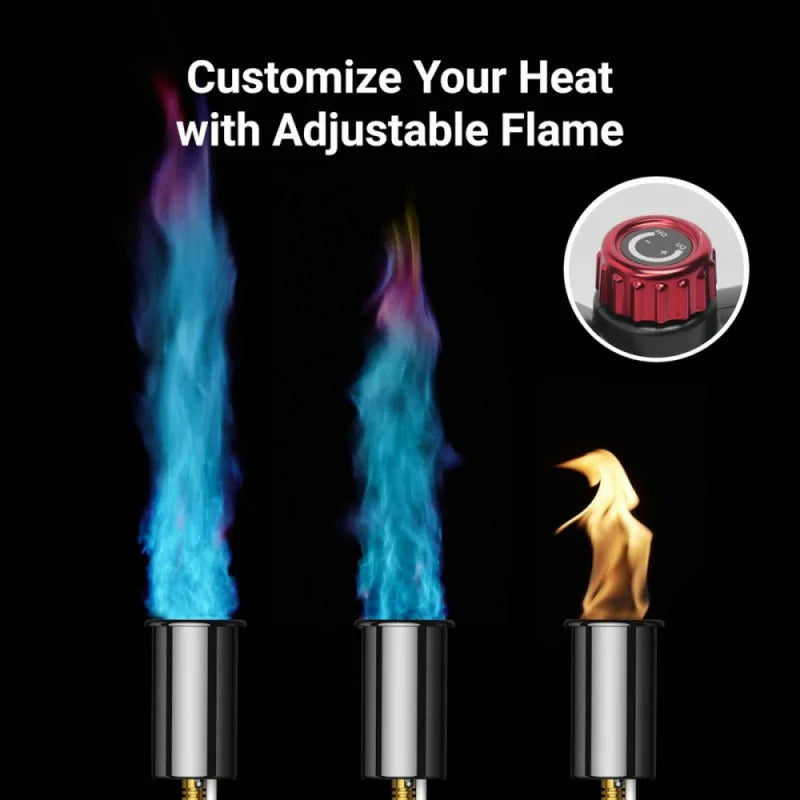 Portable Metal Jet Kitchen Torch for Cooking and Barbecue