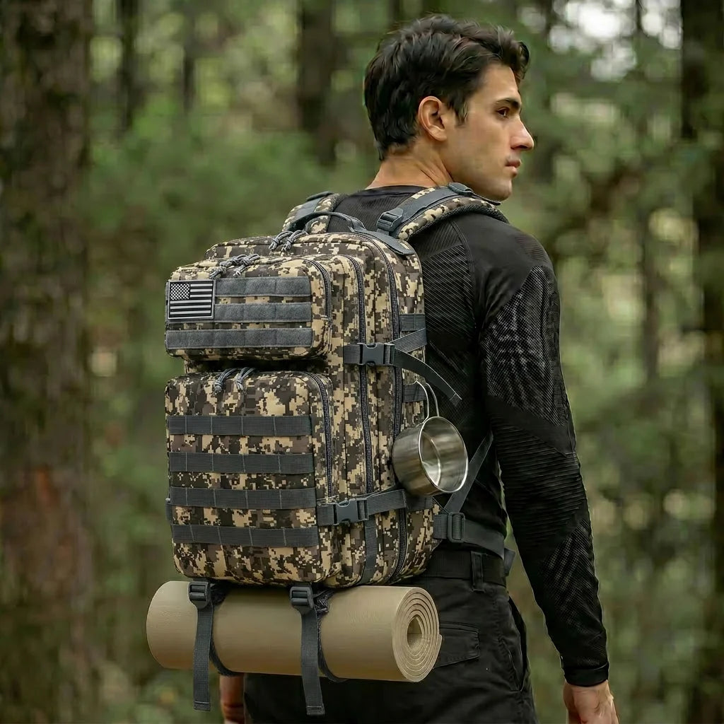 ReFire Gear Tactical Backpack With Molle Storage Pockets