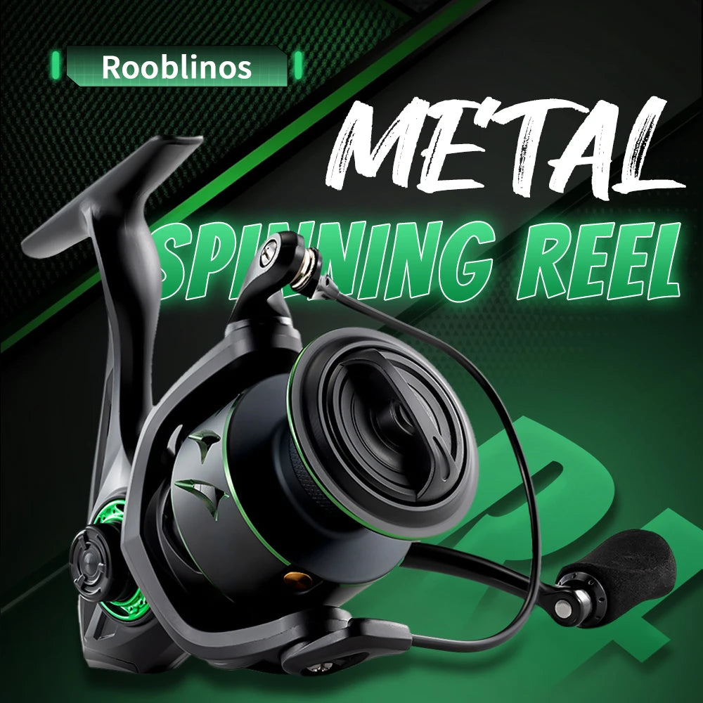Rooblinos RF Saltwater Spinning Fishing Reel