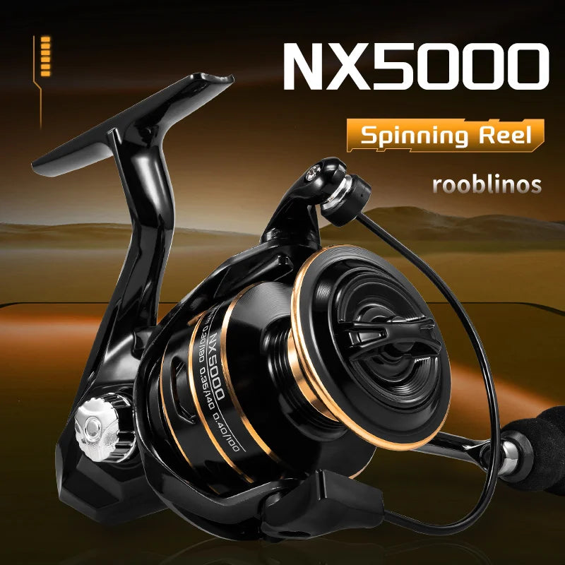 J-BARZILLAI NX Metal Spinning Fishing Reel