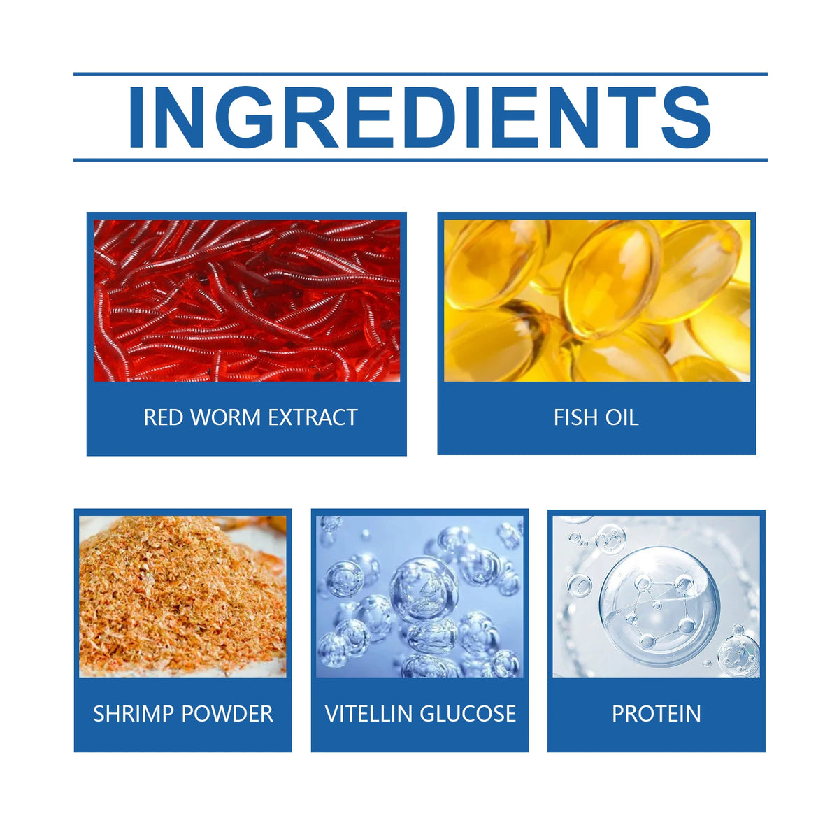 Red Worm Fishing Bait Attractant Liquid for Freshwater and Saltwater