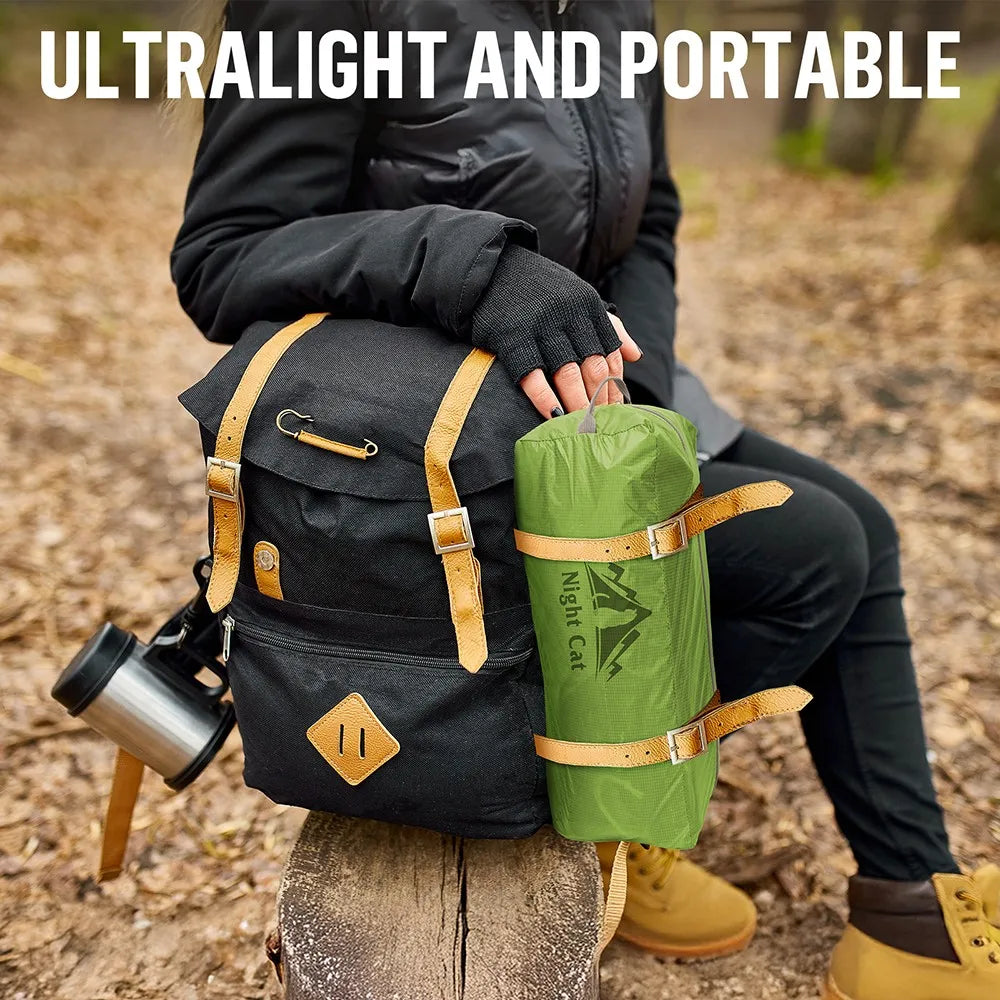 Night Cat Ultralight Waterproof Backpacking Tent For Hiking And Camping