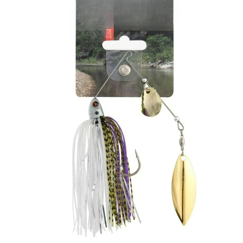 Threadfin Shad Spinnerbait Fishing Lure for Bass Fishing