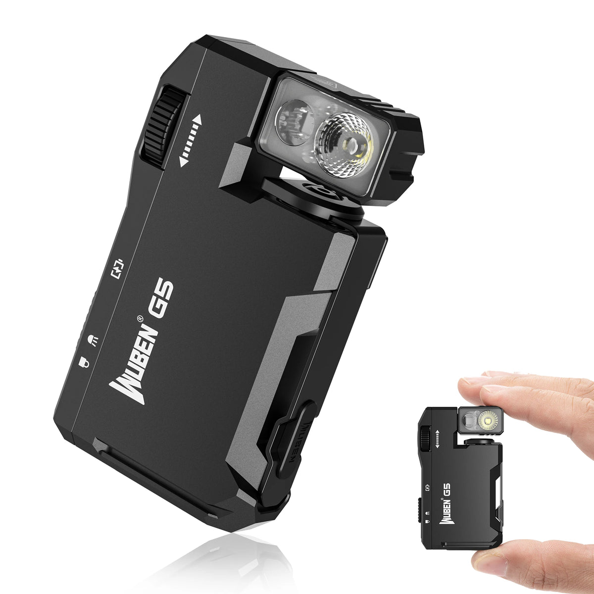 WUBEN Magnetic EDC Flashlight With USB C Rechargeable Design