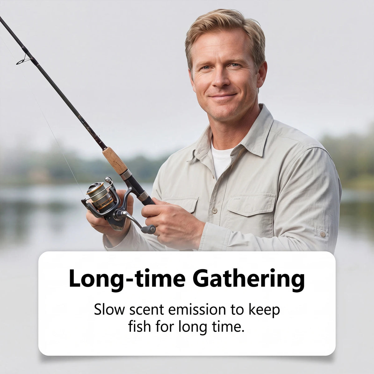 Freshwater Fishing Bait Attractant With Strong Fish Luring Scent
