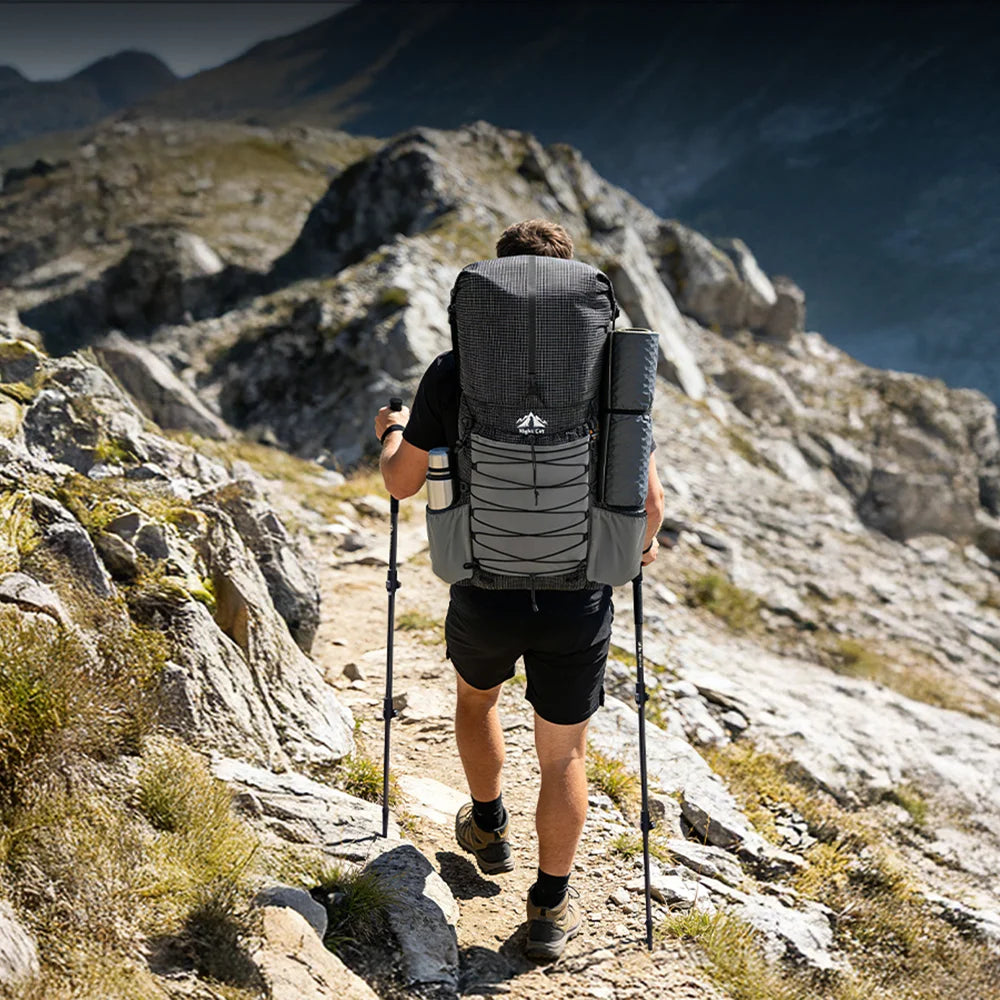 Night Cat Collapsible Trekking Pole for Hiking and Backpacking