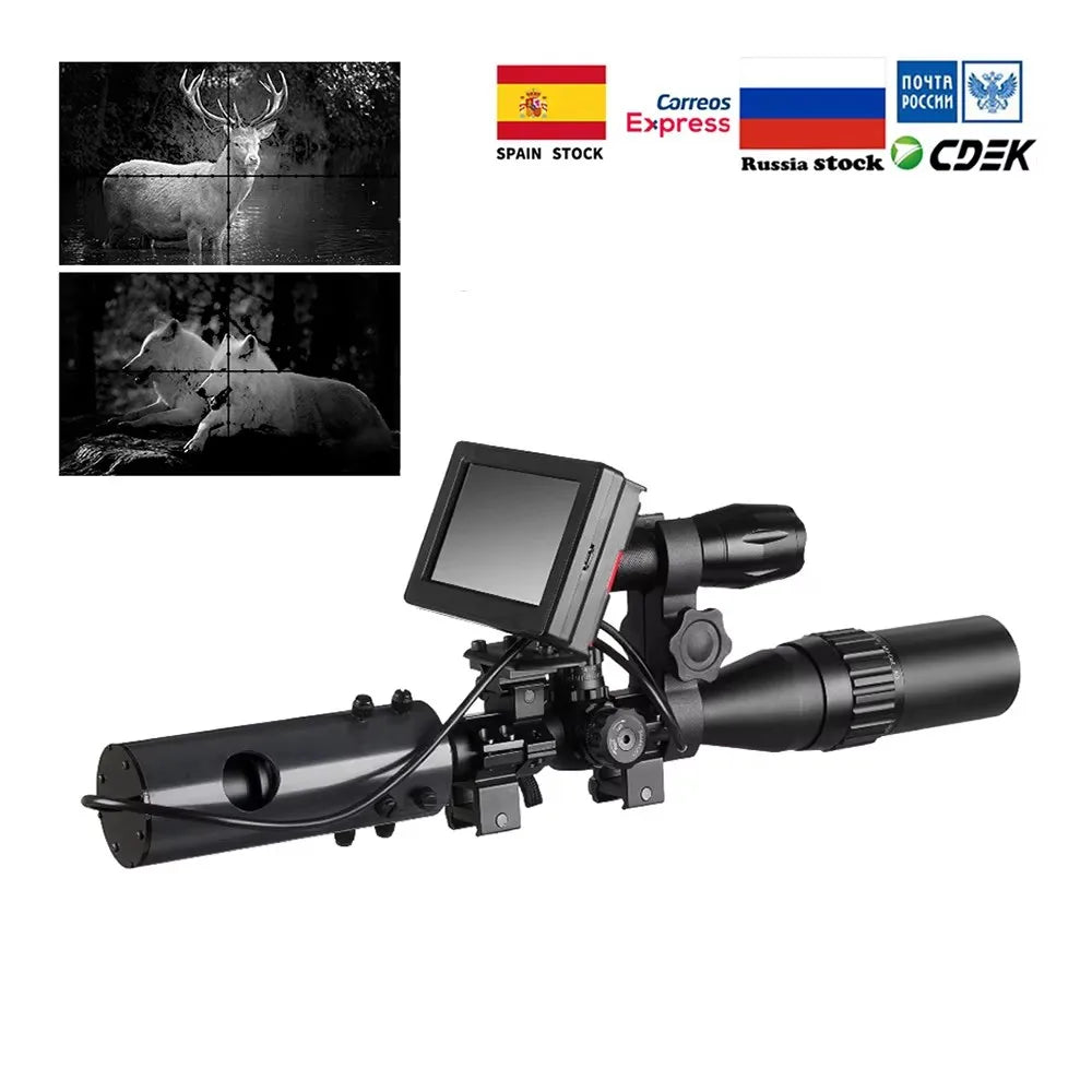 Fire Wolf 850nm Infrared Night Vision Scope Sight