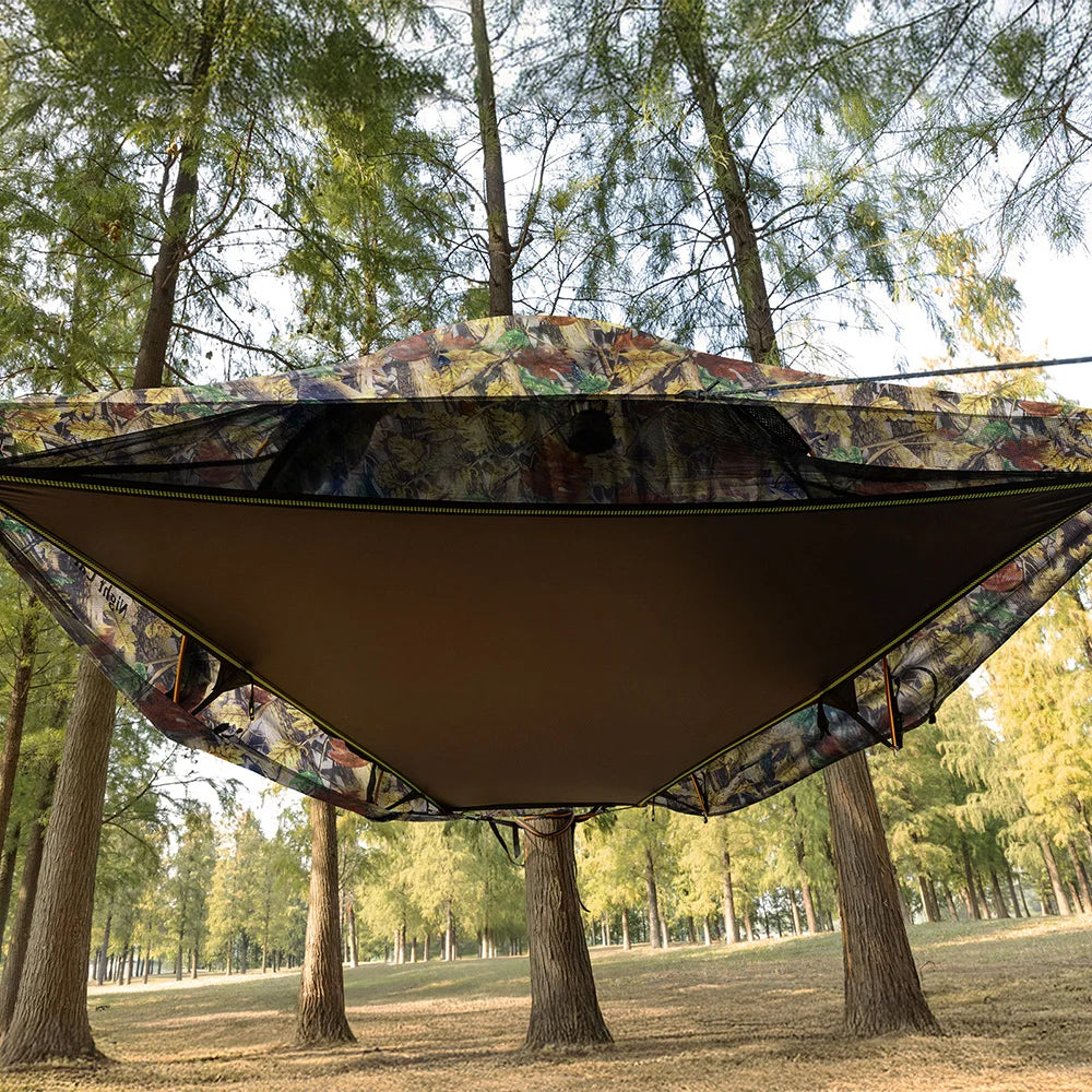 Night Cat Flat Lay Hammock Tent With Mosquito Net