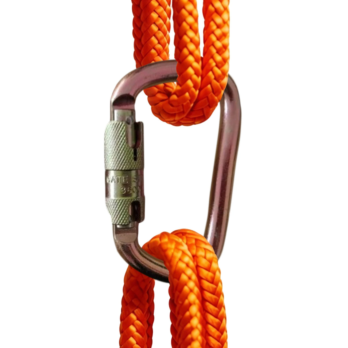 Bymaocar 45KN Alloy Steel Auto Lock Carabiners Heavy Duty