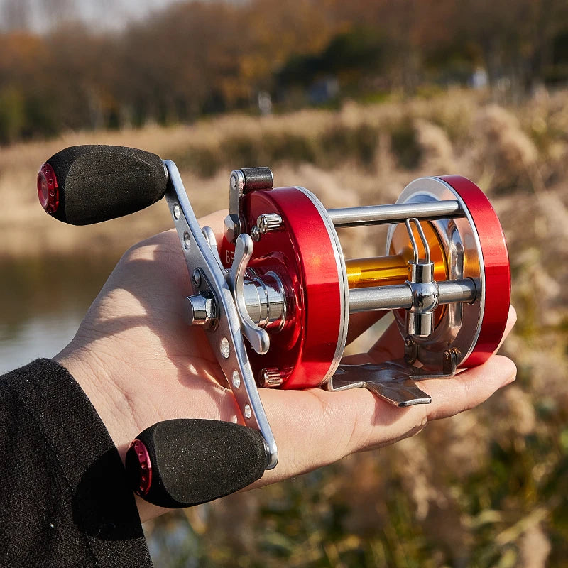Billings Trolling Drum Fishing Reel With Aluminum Spool