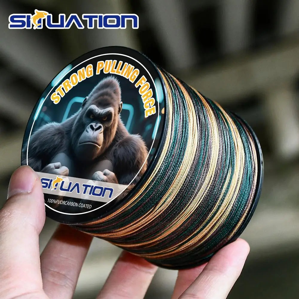 High Visibility Braided Fishing Line With Strong Tensile Strength