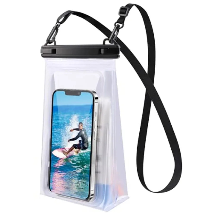 Floating Waterproof Phone Pouch with Secure Closure