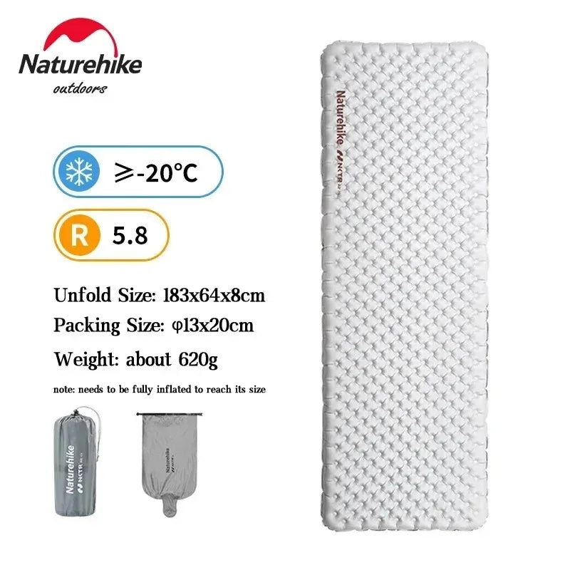 Naturehike Ultralight Inflatable Camping Sleeping Pad