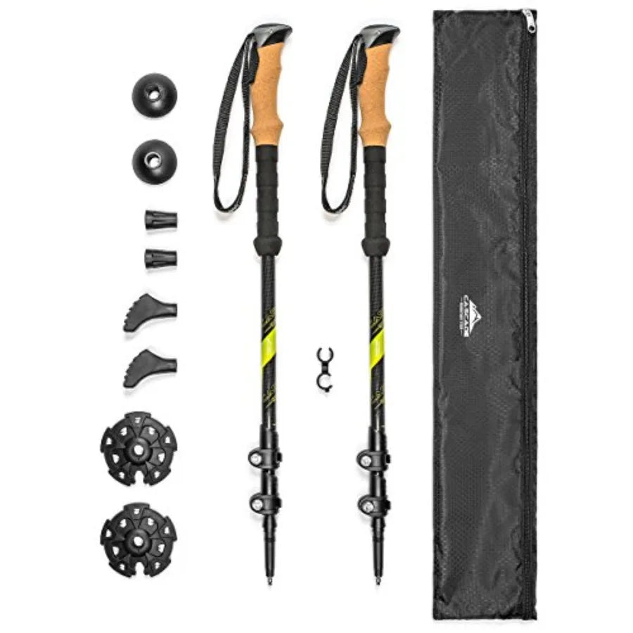 Adjustable Lock Trekking Poles For Hiking And Walking