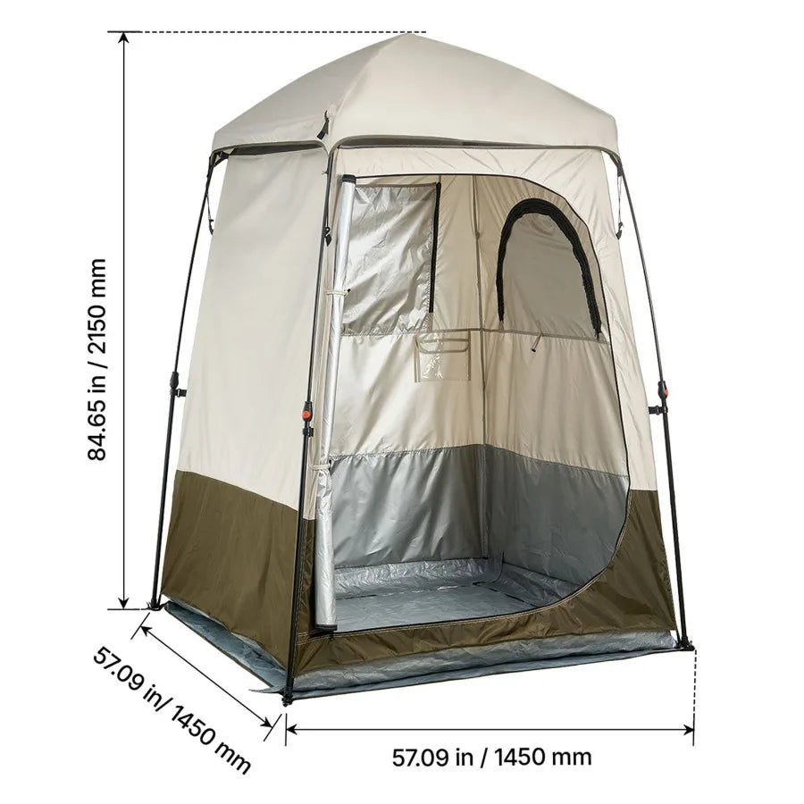 Portable Foldable Camping Shower Privacy Tent