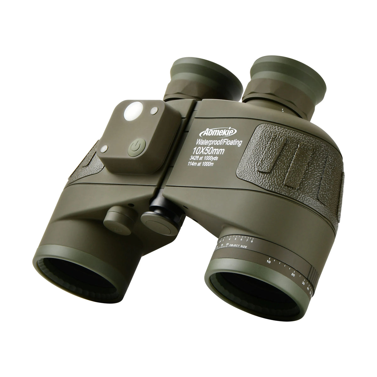 Marine Binoculars With Rangefinder Compass And Waterproof FMC Lens