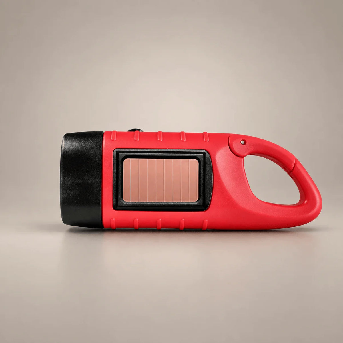 STONEGO Solar Powered LED Flashlight With Emergency Charging Light