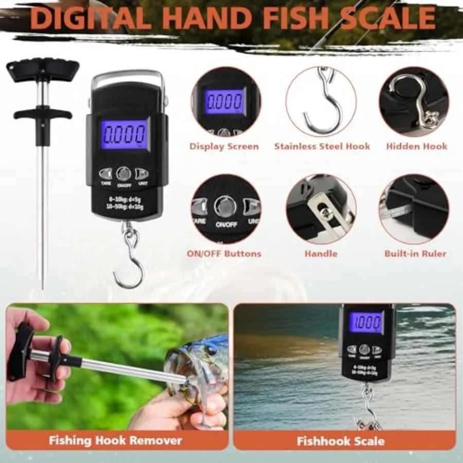 Fishing Backpack With Tackle Boxes And Rod Holder
