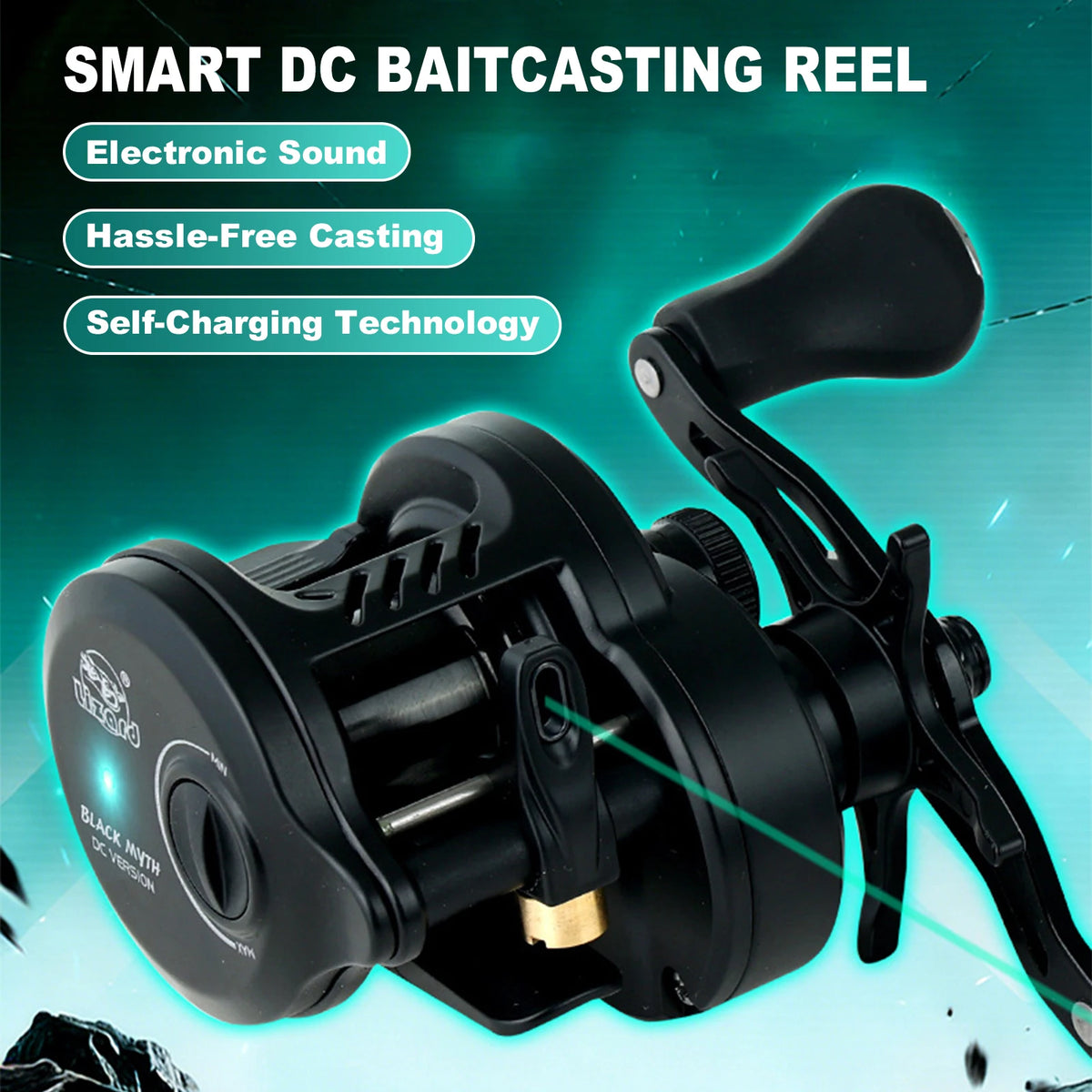 Shunmaii Electronic Brake Baitcasting Fishing Reel
