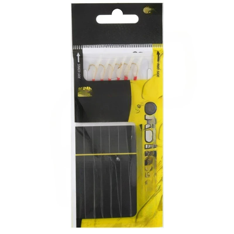 Six Hook Bait Fishing Rig With Carbon Steel Hooks