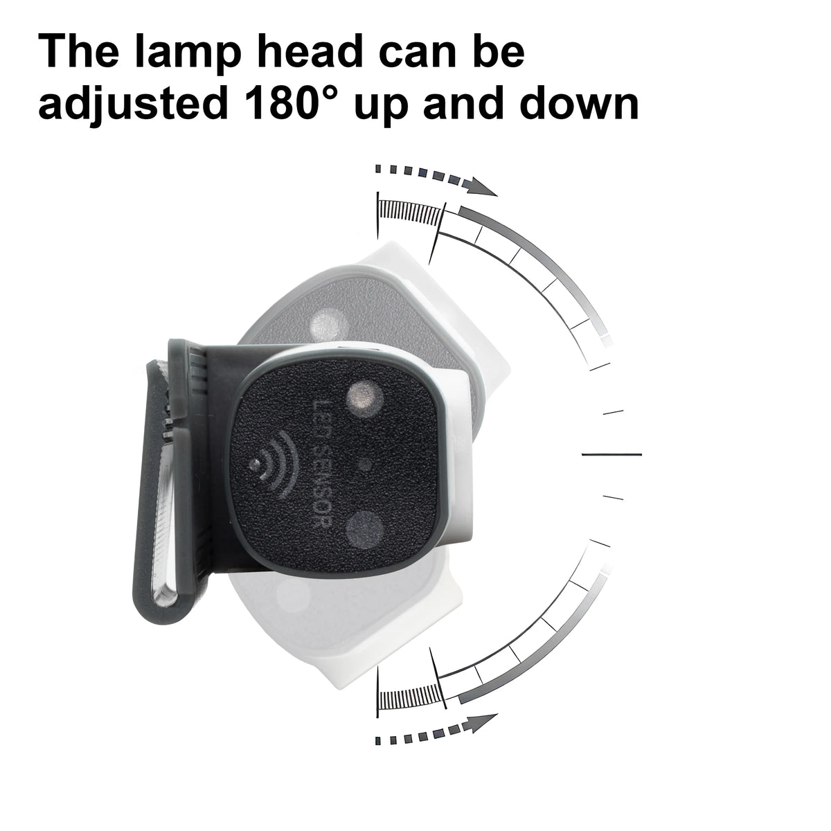 COB LED USB Headlamp With Work And Warning Light