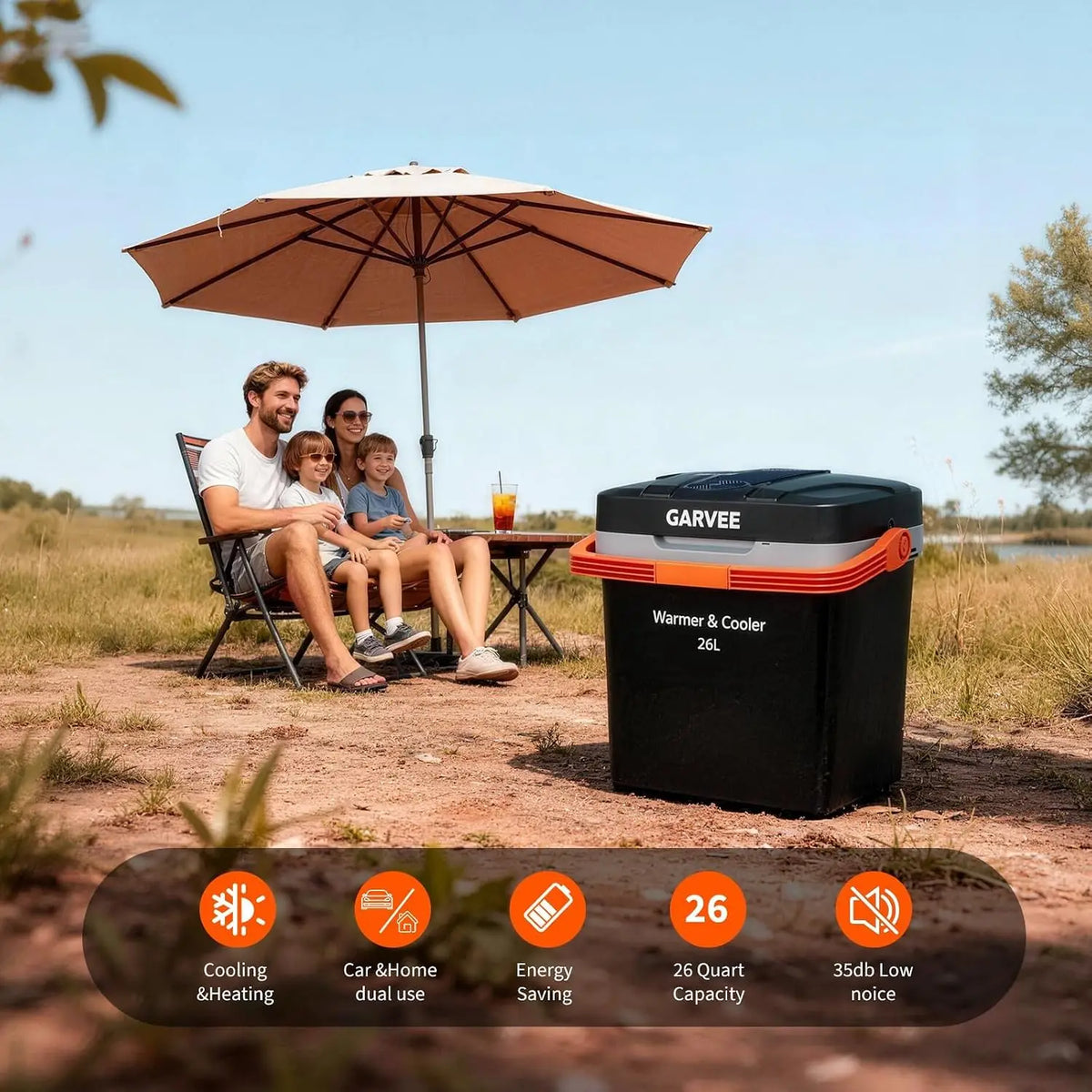 Tacleekii Portable Car Refrigerator Cooler And Warmer
