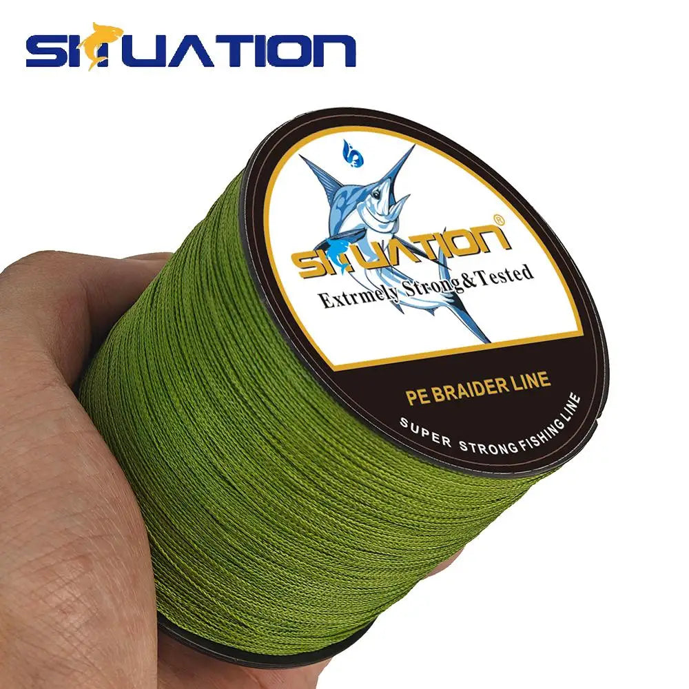 Ultra Strong Braided Fishing Line For Smooth Long Casting