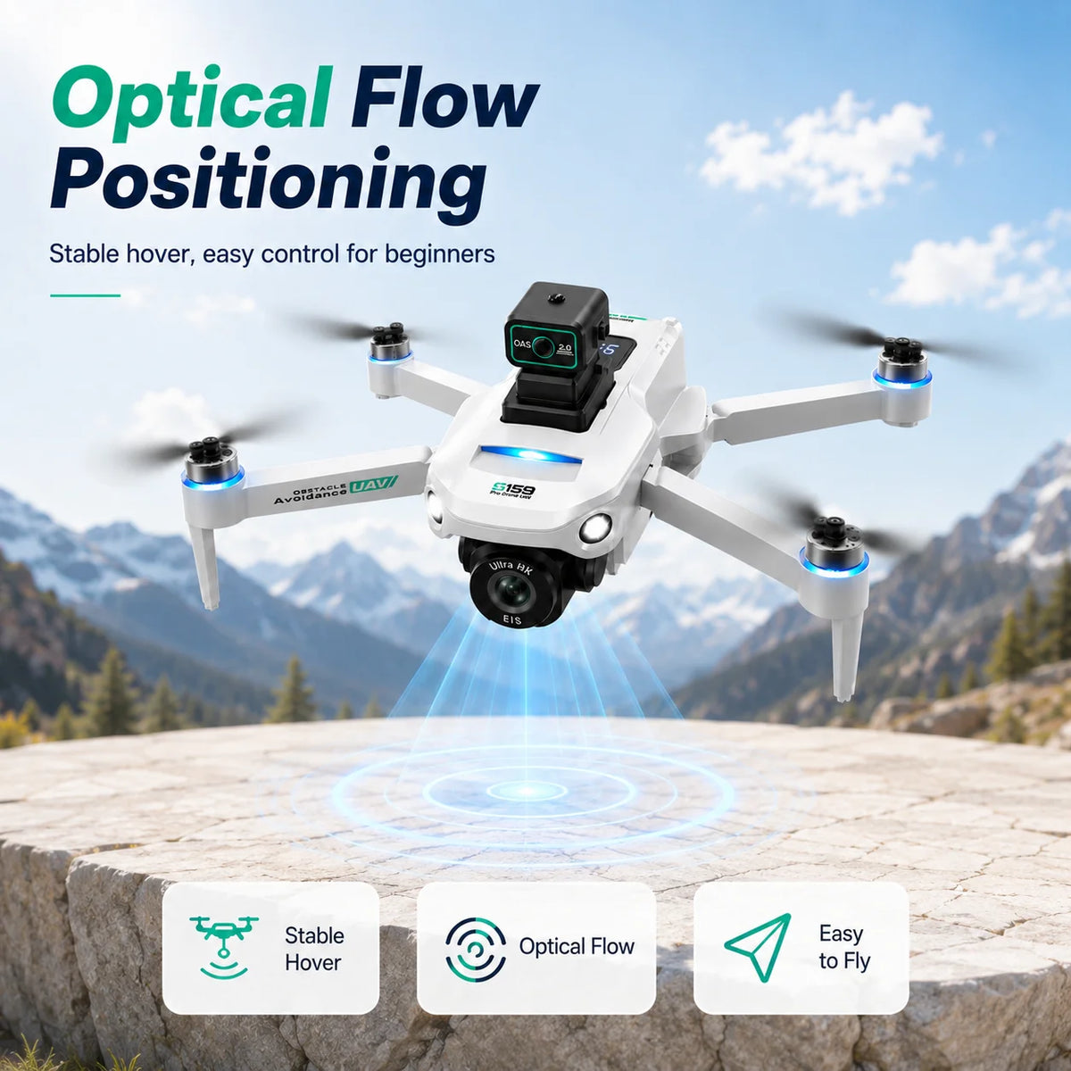 ZNLYRION S159 Brushless GPS Drone With 8K Camera