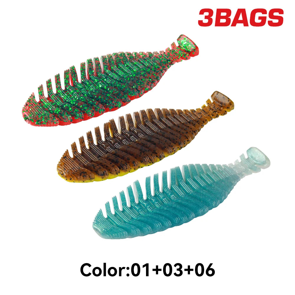 Kingdom Soft Shad Swimbait Fishing Lure for Bass and Pike