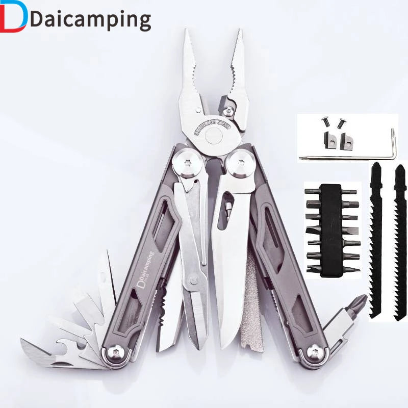 Daicamping DL30 Folding Multi Tool With Pliers And Cutter
