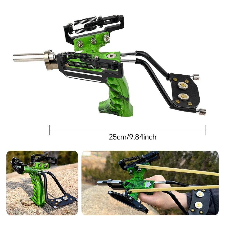 Powerful Laser Slingshot for Outdoor Target Practice