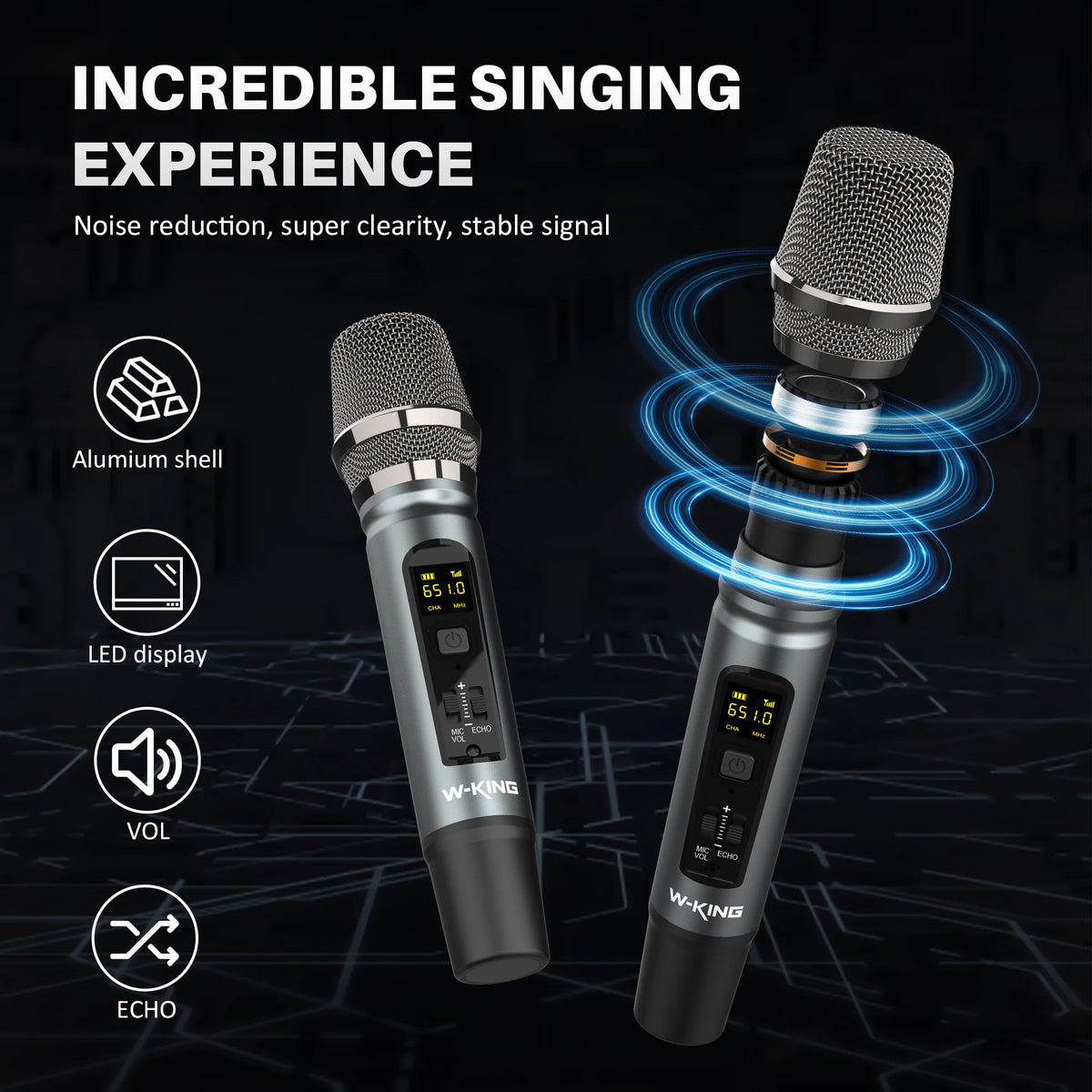 W-KING D20 Portable Waterproof Bluetooth Party Speaker